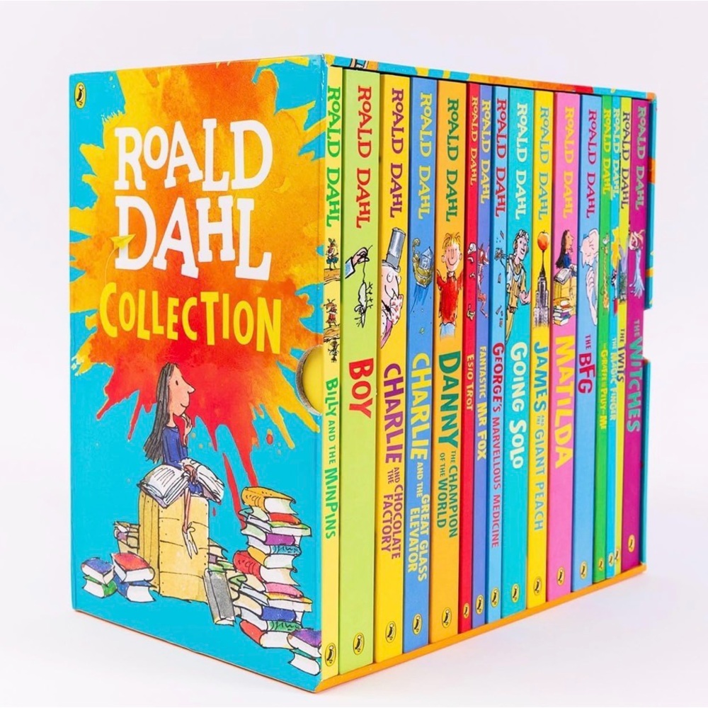 Roald Dahl Collection - Fantastic Stories. 16 Book Box Set - Picture 3 of 13